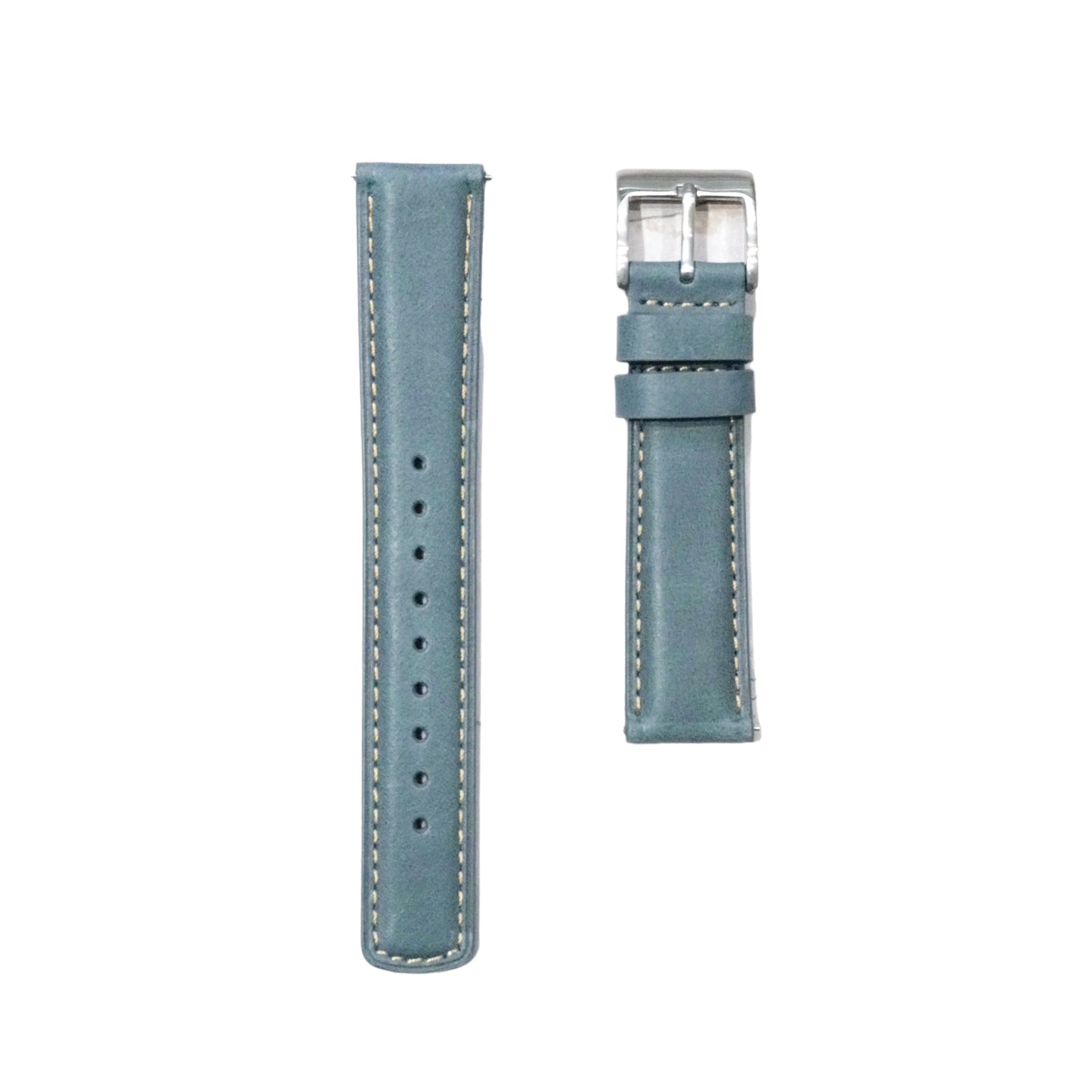 52A - Calf leather strap Blue