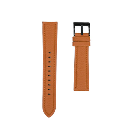 58X - Grain Calf Leather strap Orange