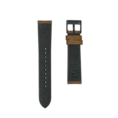 58X - Grain Calf Leather strap Honey Brown