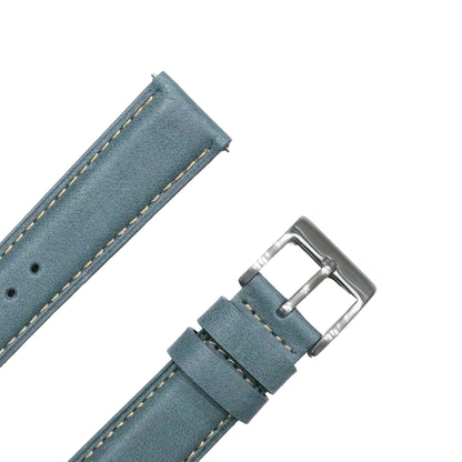 52A - Calf leather strap Blue