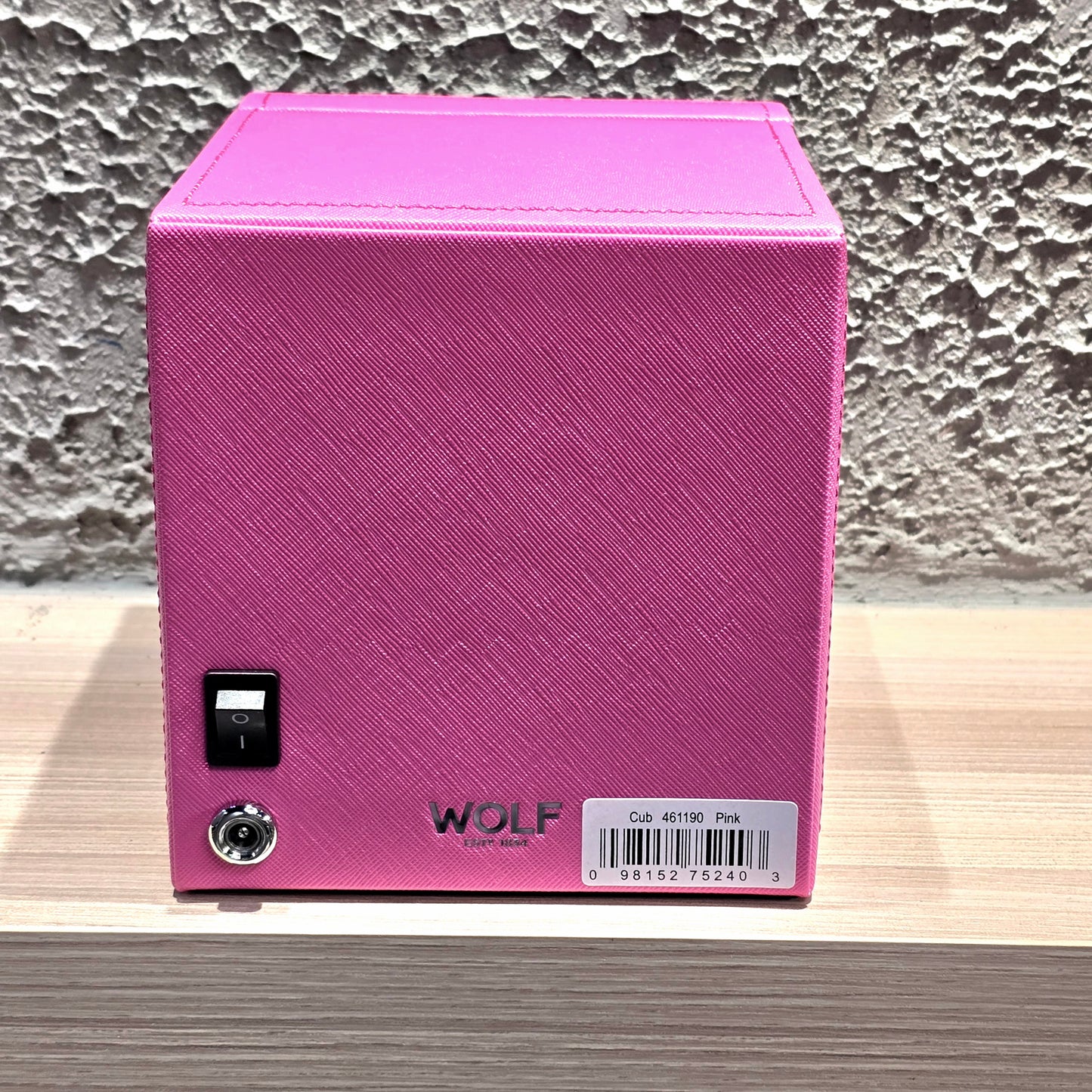 (WOLF) Single Watch Winder Pink style