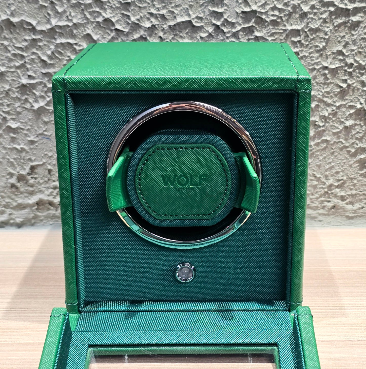 (WOLF) Single Watch Winder Green style