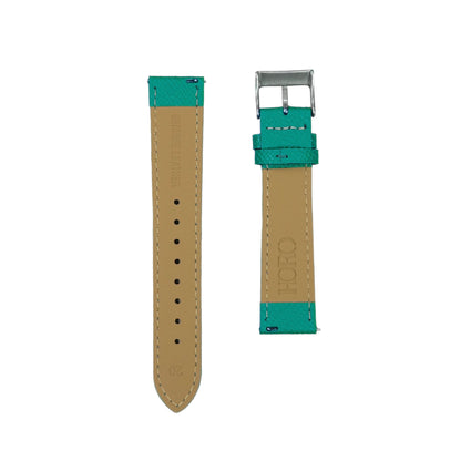 258D - Torque Green Epsom strap