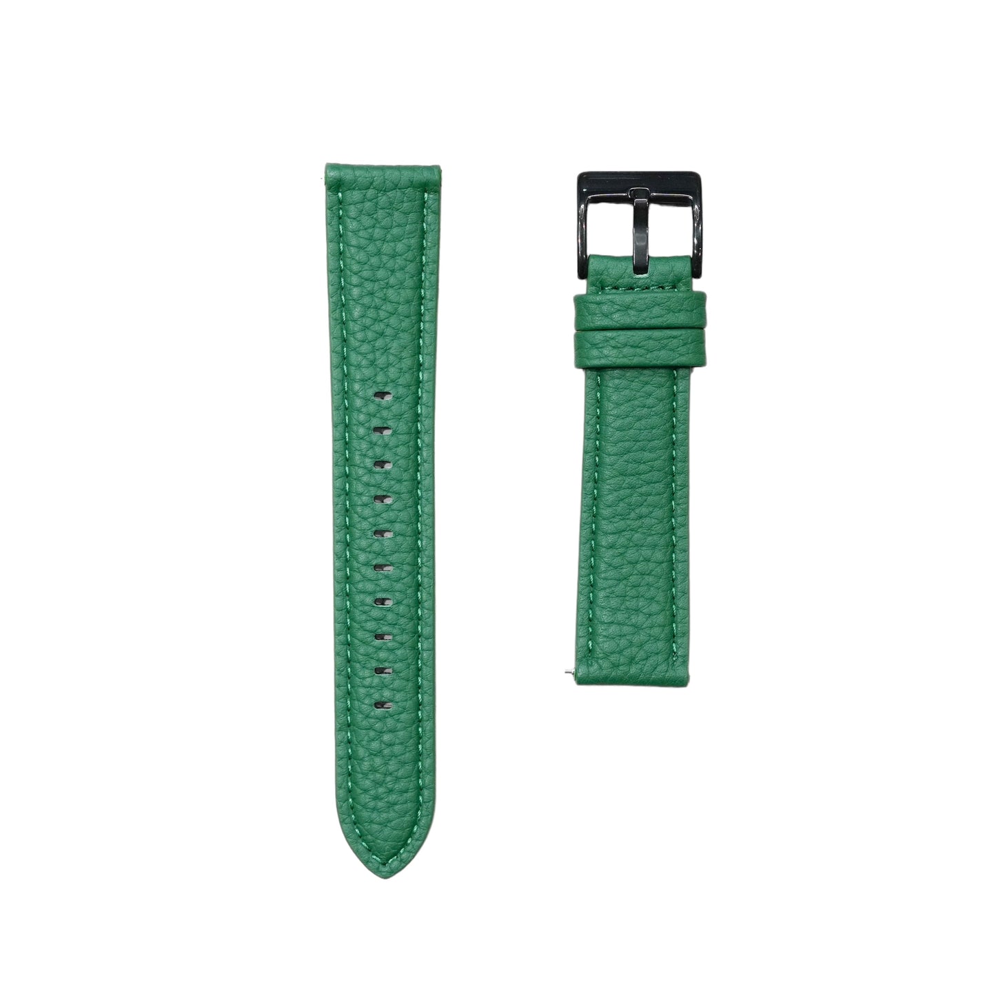 58X - Grain Calf Leather strap Green