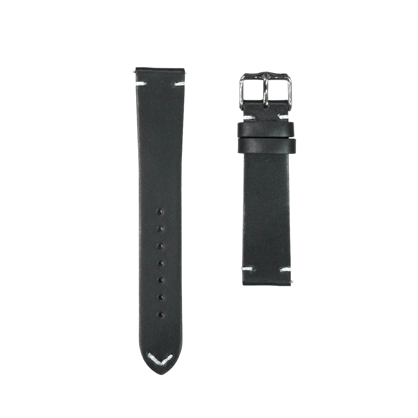 E33 - Calf leather strap Black