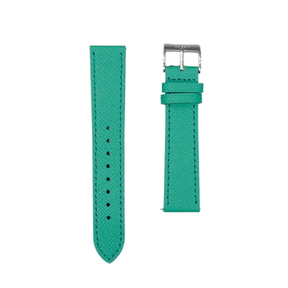 258D - Torque Green Epsom strap