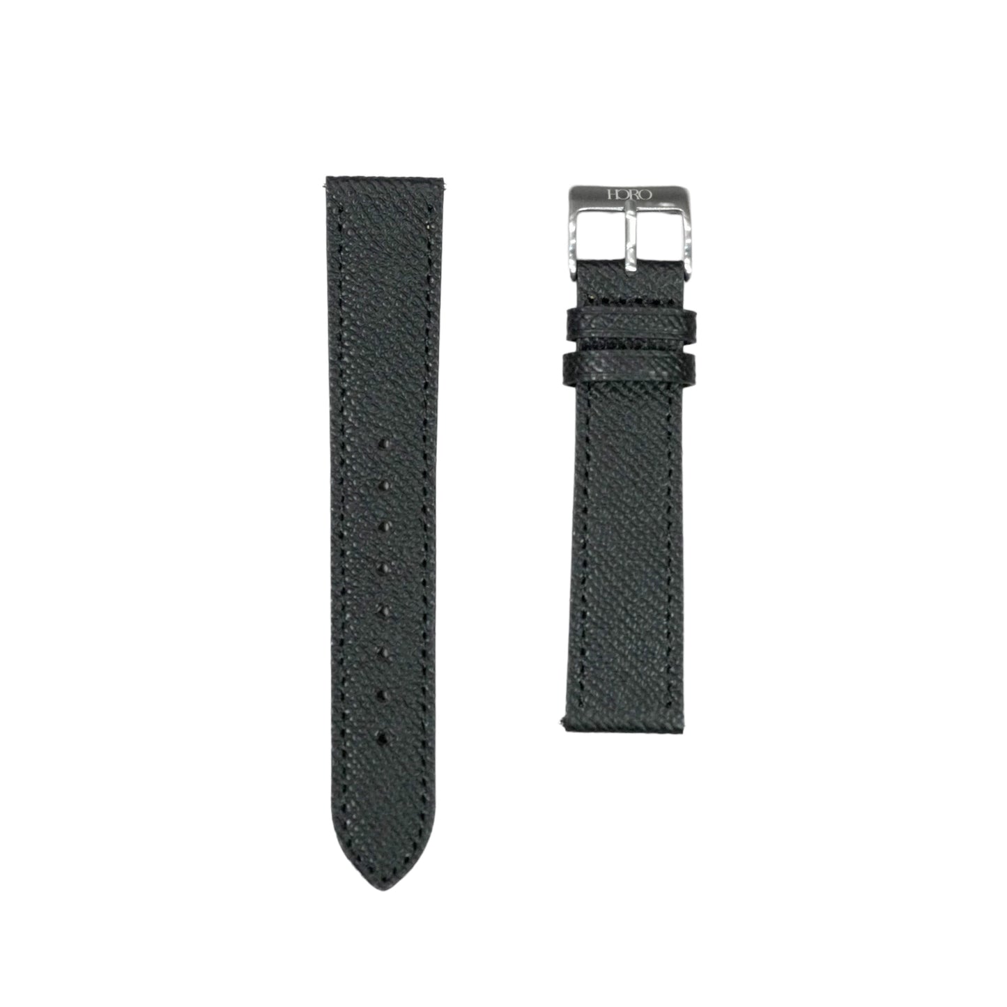 258D - Black Calf leather strap