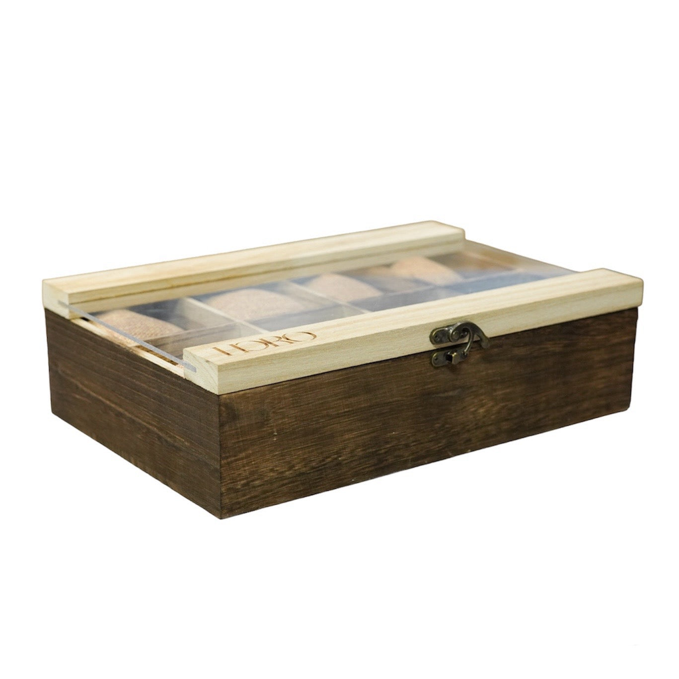 HORO wooden watch box for 8 watches