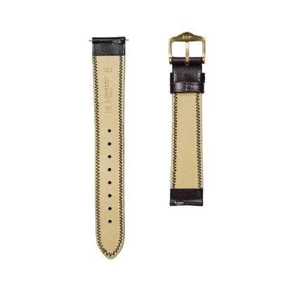 Hirsch ASCOT English Leather Strap in Black