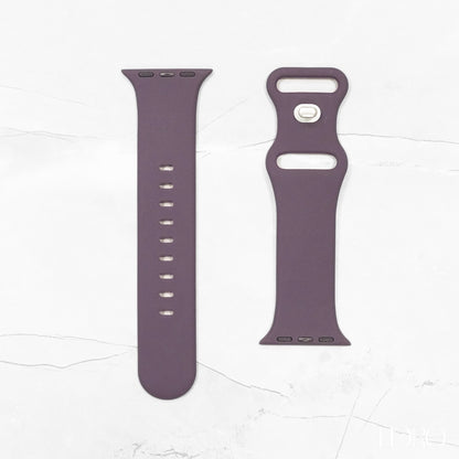 Dark purple Silicone rubber strap for Apple Watch