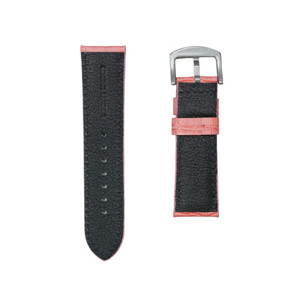 4A -  Pink Genuine leather strap