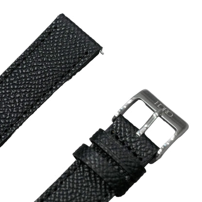 258D - Black Calf leather strap