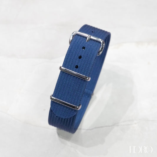 6B - Premium NATO strap Navy blue