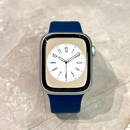 Navy blue Silicone rubber strap for Apple Watch