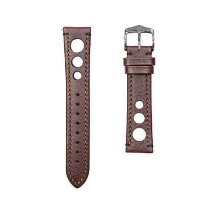 Hirsch RALLY Racing Strap in Brown