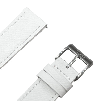 258D - White Epsom strap