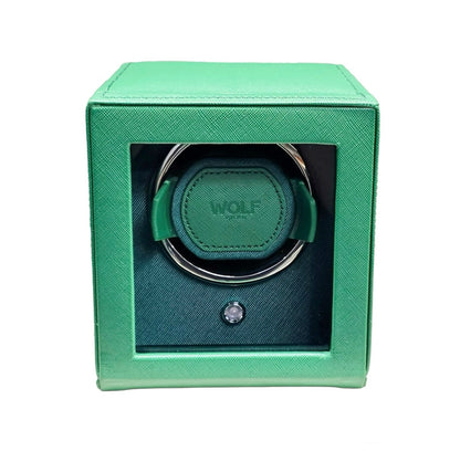 (WOLF) Single Watch Winder Green style