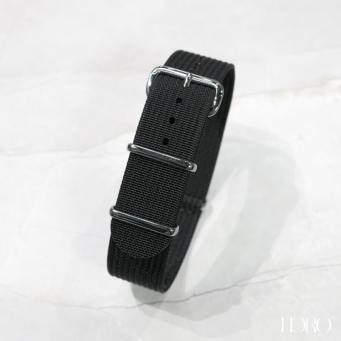 6B - Premium NATO strap Black