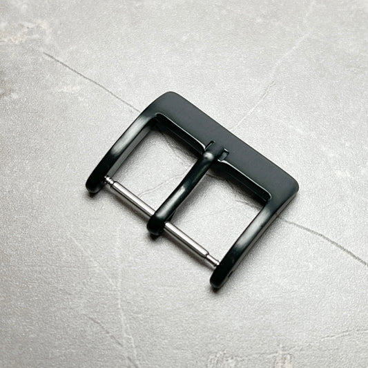 Pin Buckle - Black PVD Stainless Steel