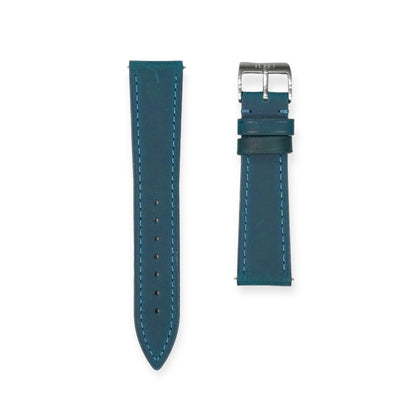 260X - Calf leather strap Royal Blue