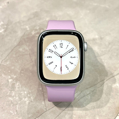 Pink purple Silicone rubber strap for Apple Watch