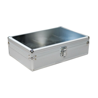 Aluminium case Silver for 10 watches