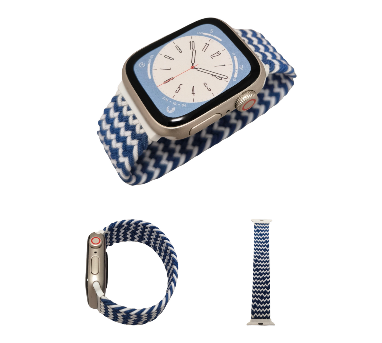 Nylon woven watch strap elastic watch band for 38/40/41MM Apple watch